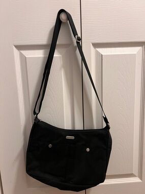 Everyday Black Crossbody Shoulder Bag Baggallini